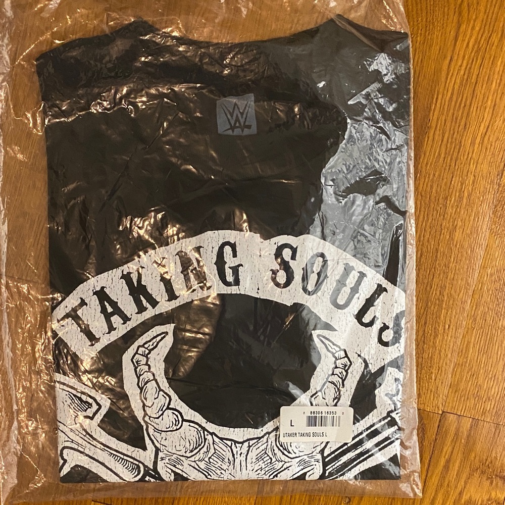 WWE Black and White 'Taking Souls' T-Shirt